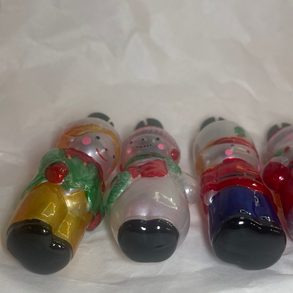 Avon Holiday Ornaments Set - Red, Green, Blue, Gold - Picture 9 of 12